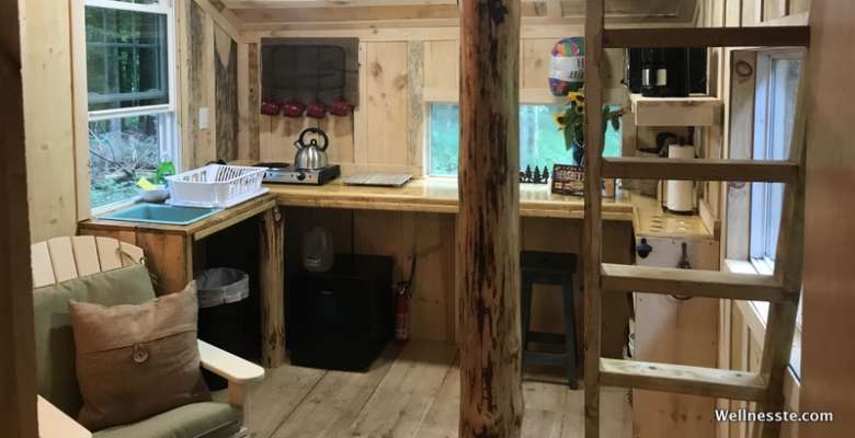 Wellnesste Lodge Cabin Rental Camping