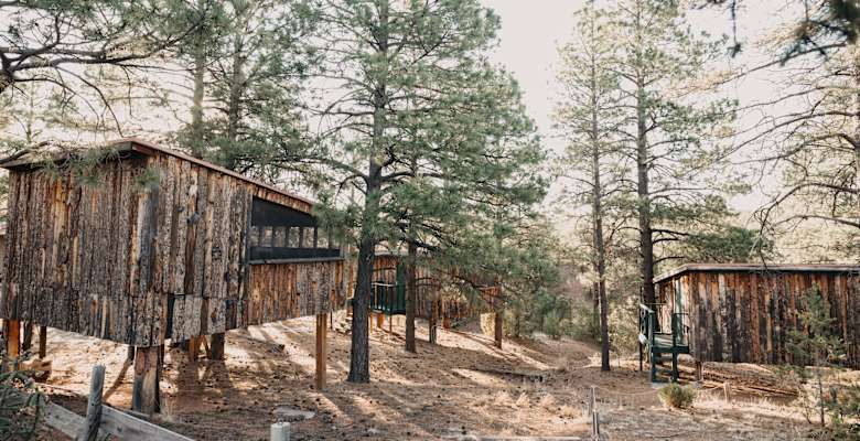 Santa Fe Treehouse Camp Camping