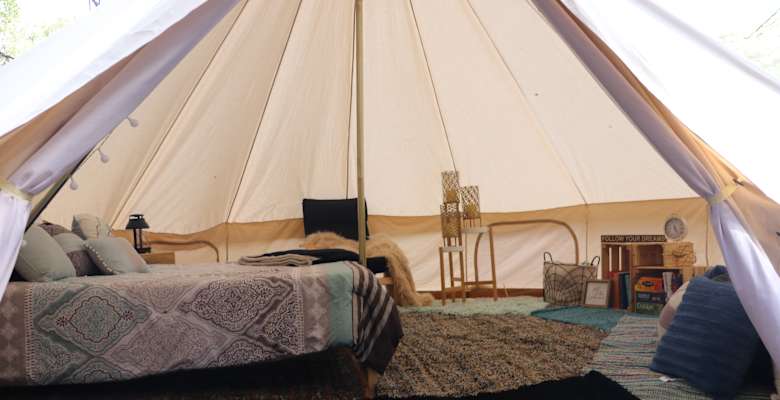 Glamping At Folsom Lake Camping