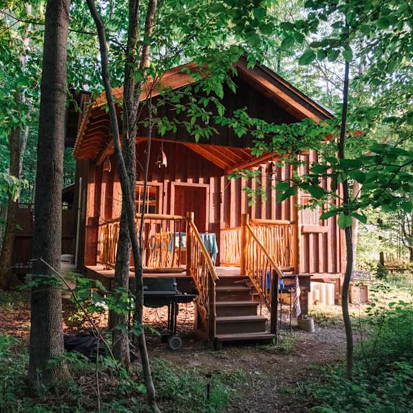 Hawk Ridge Off Grid Cabin Hawk Ridge Ny 2 Hipcamper Reviews And