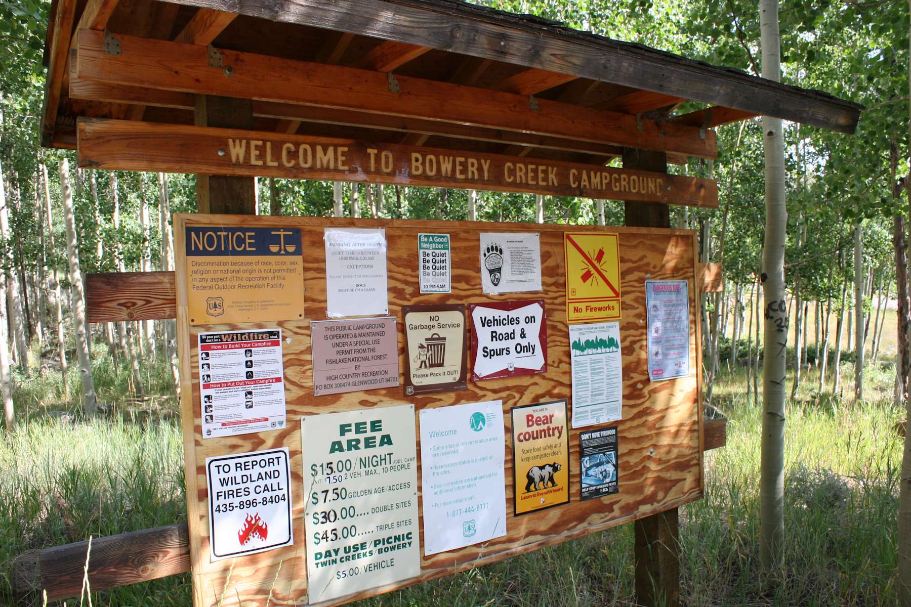 Bowery Creek Rec Site Campground Fishlake Ut 1 Hipcamper Review