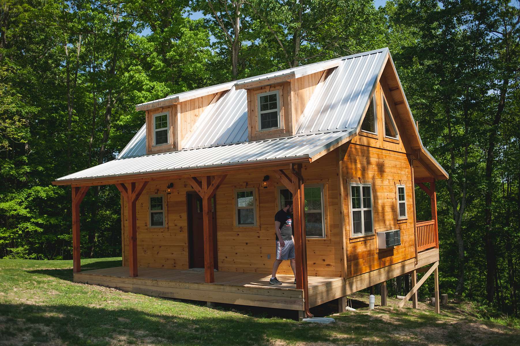 A Rustic Ravine Cabin Adventure Camping