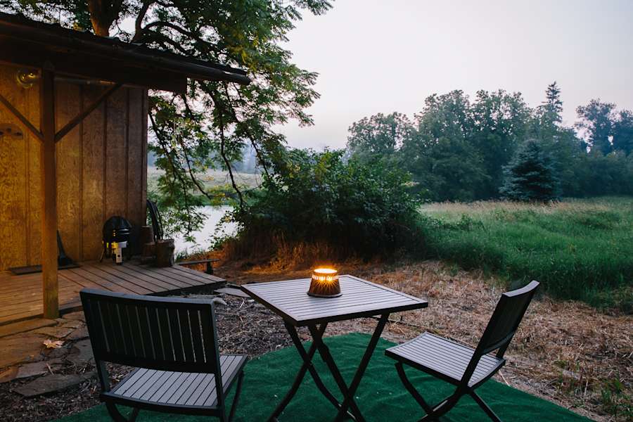 Glamping At The Cedar Cabin A Place To Escape Or 7 Hipcamper
