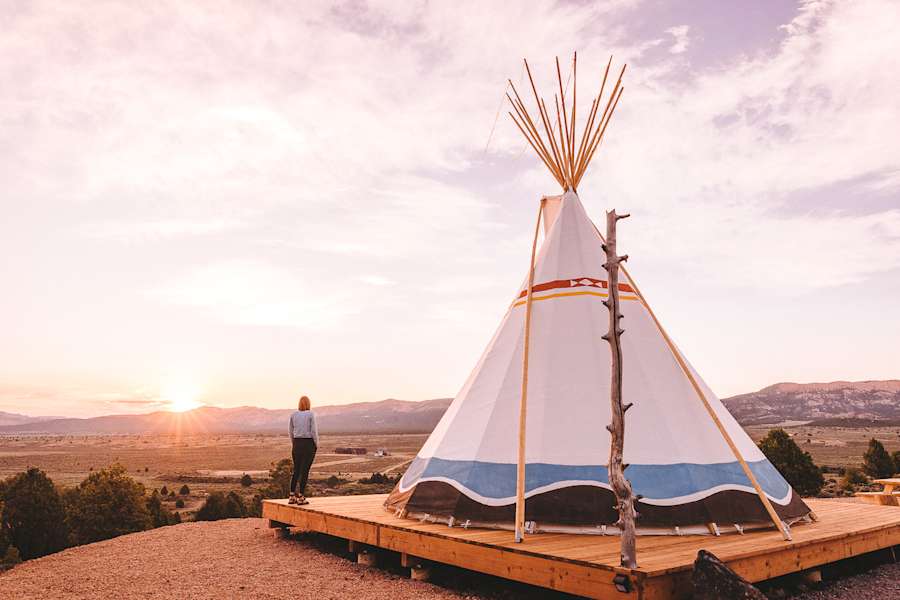 Running Deer Tipi Near Bryce Canyon Near Bryce Canyon National