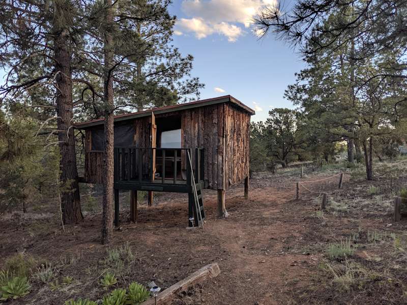 Santa Fe Treehouse Camp Camping