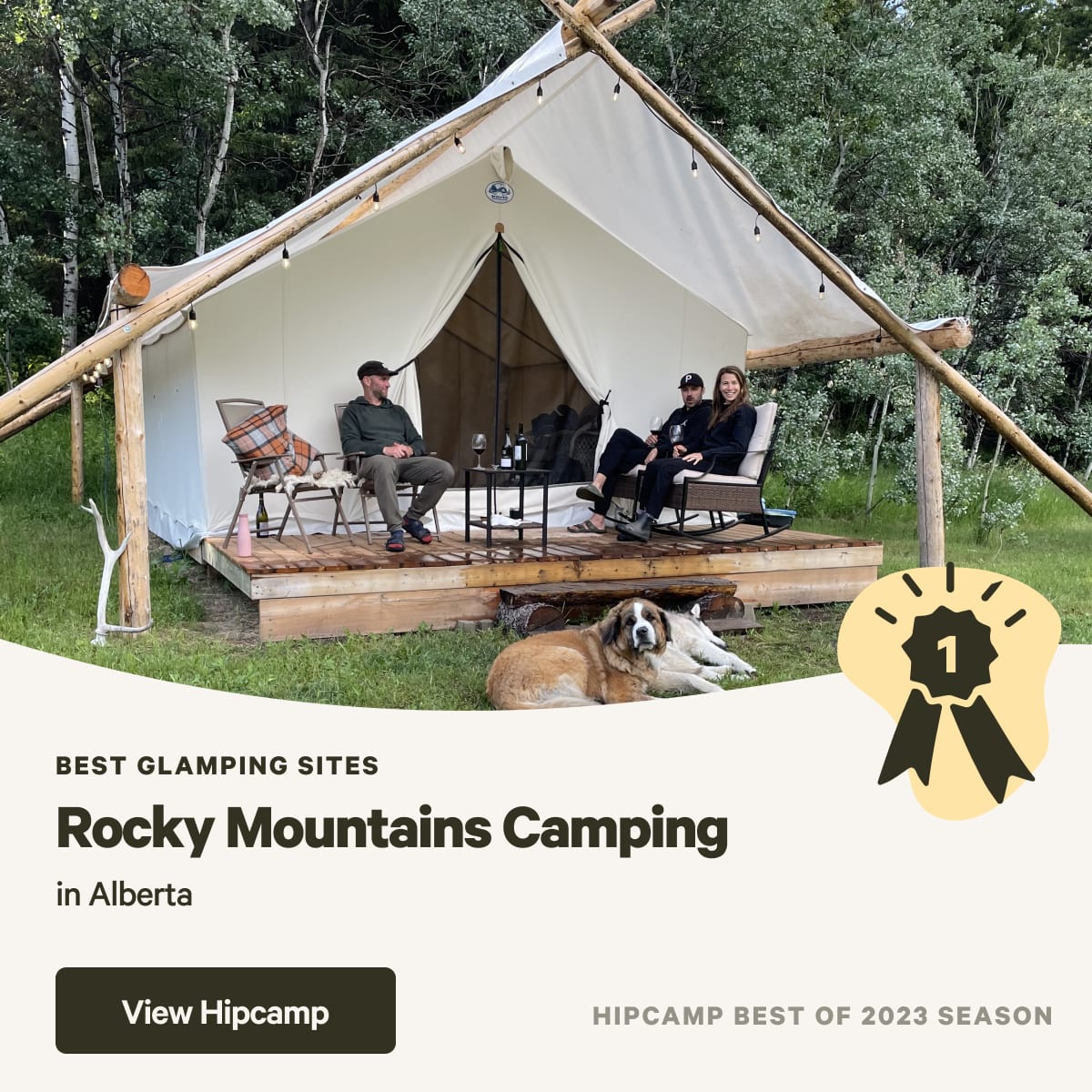 BEST Campsites in Alberta With Mountain Views