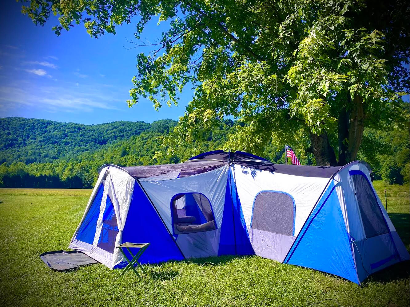 Ranch in the Blue Ridge Mountains.