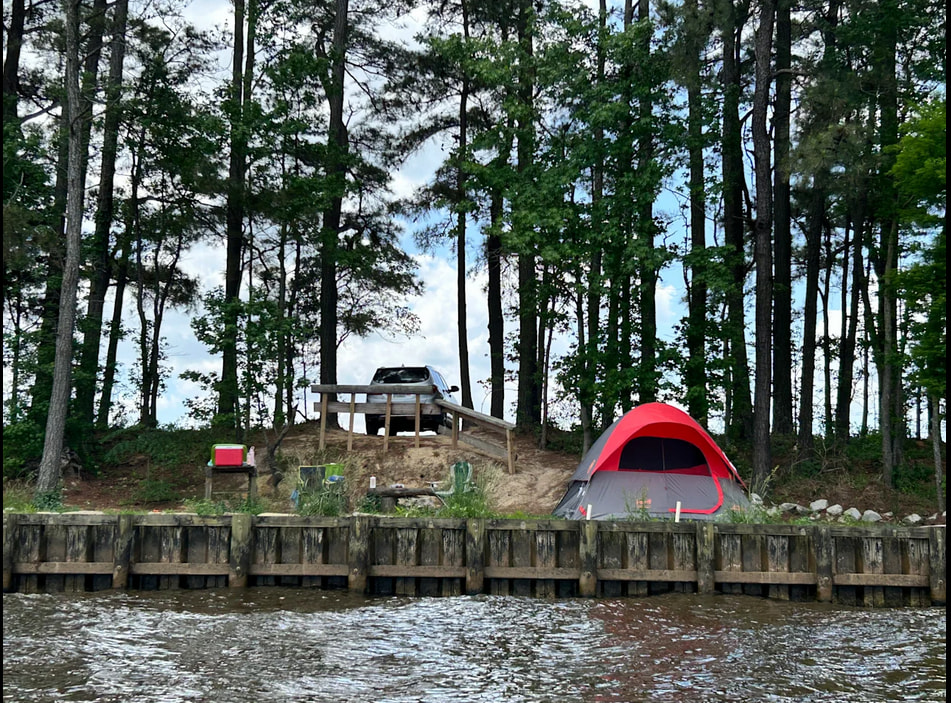 Conservation farm on the Albemarle Sound.