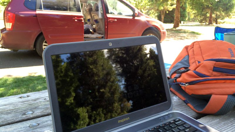 How to Work While Camping Like a Professional