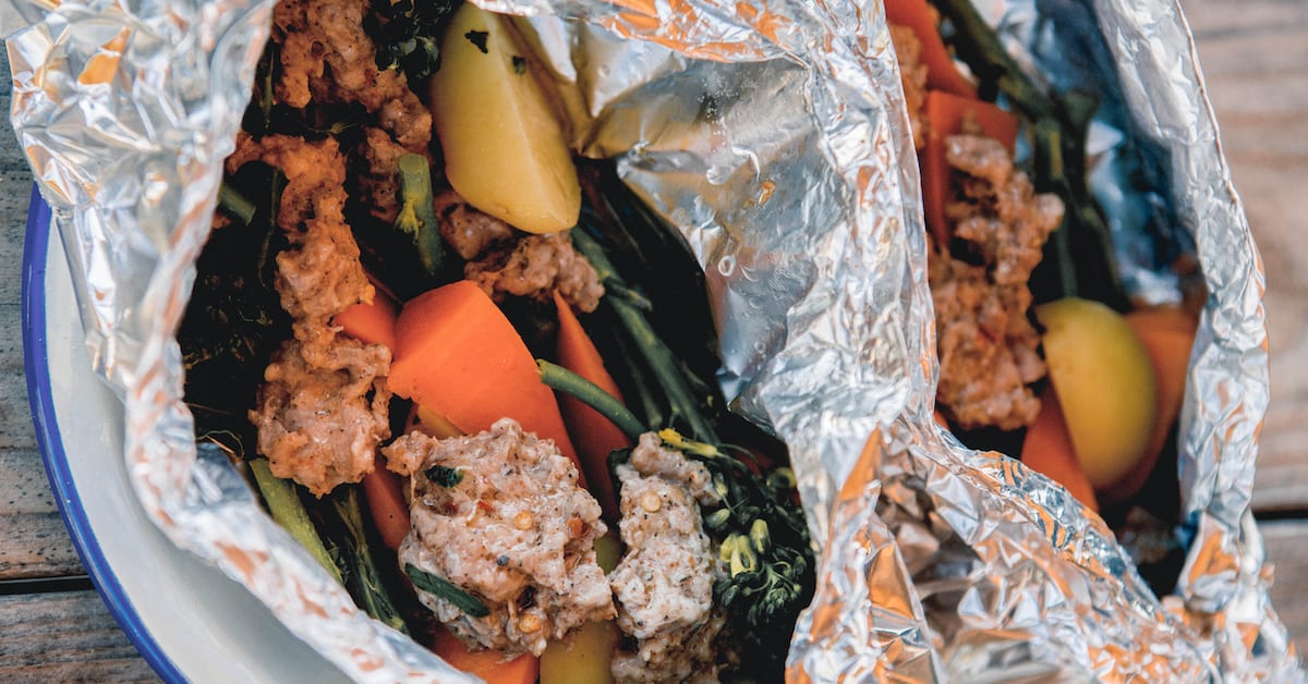 Camp Cooking with Aluminum Foil