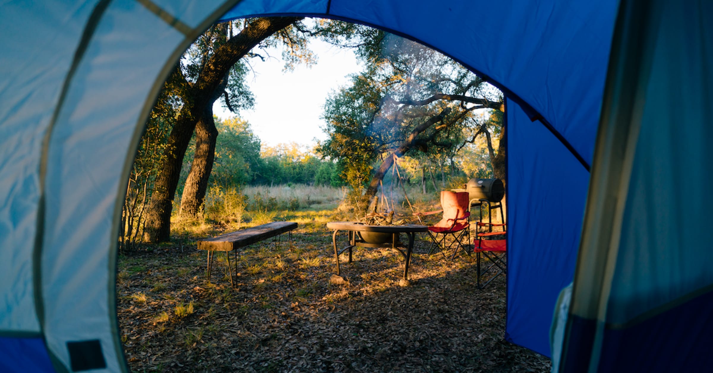 Camping near Hamilton Pool, Texas