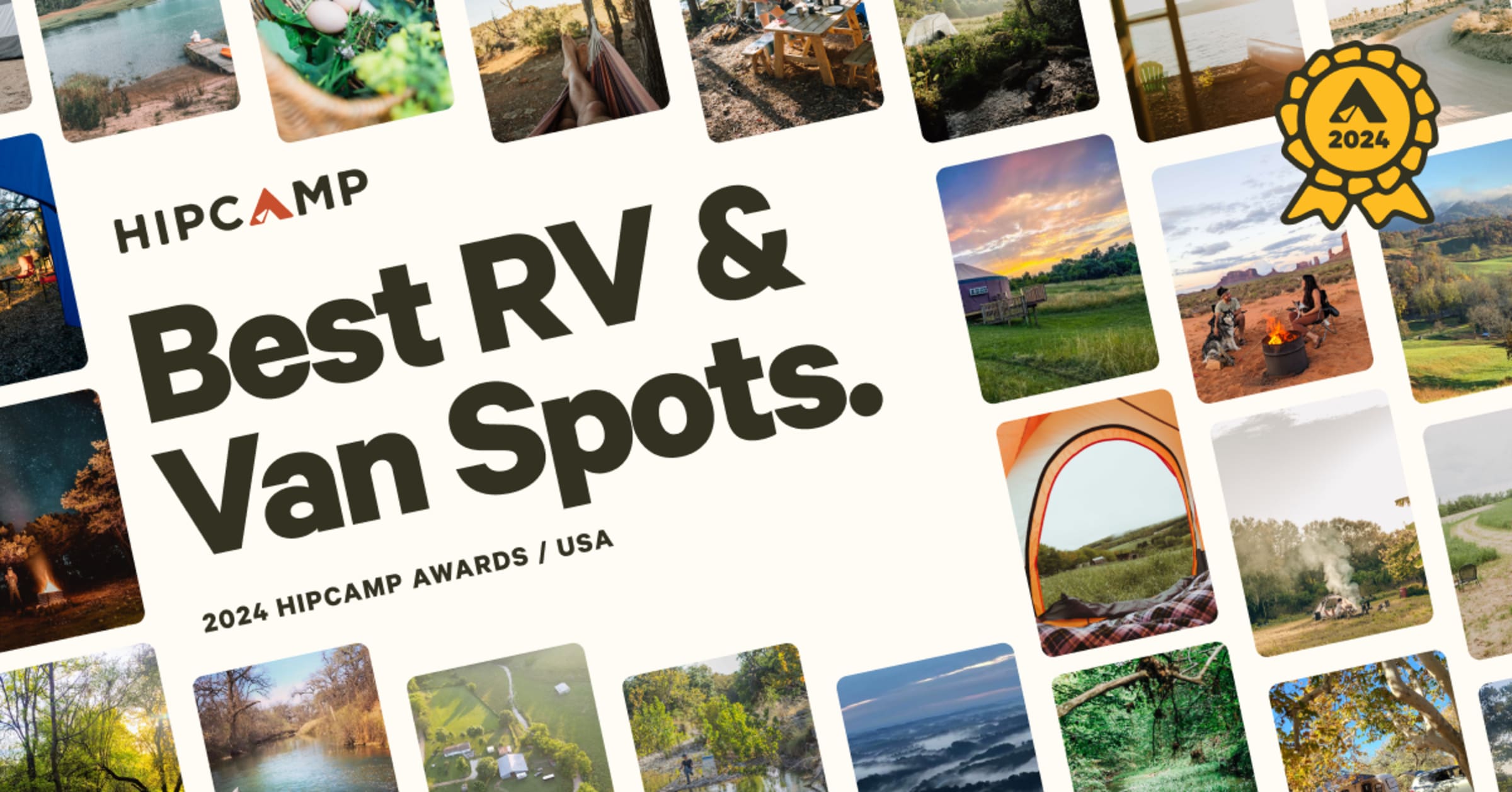 Hipcamp Awards 2024: Best RV & Van Spots in the US