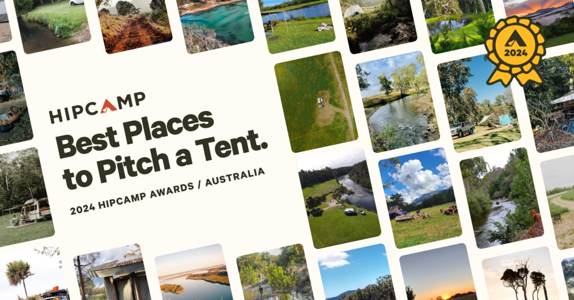 Hipcamp Awards 2024: Best Tent Campsites in Australia