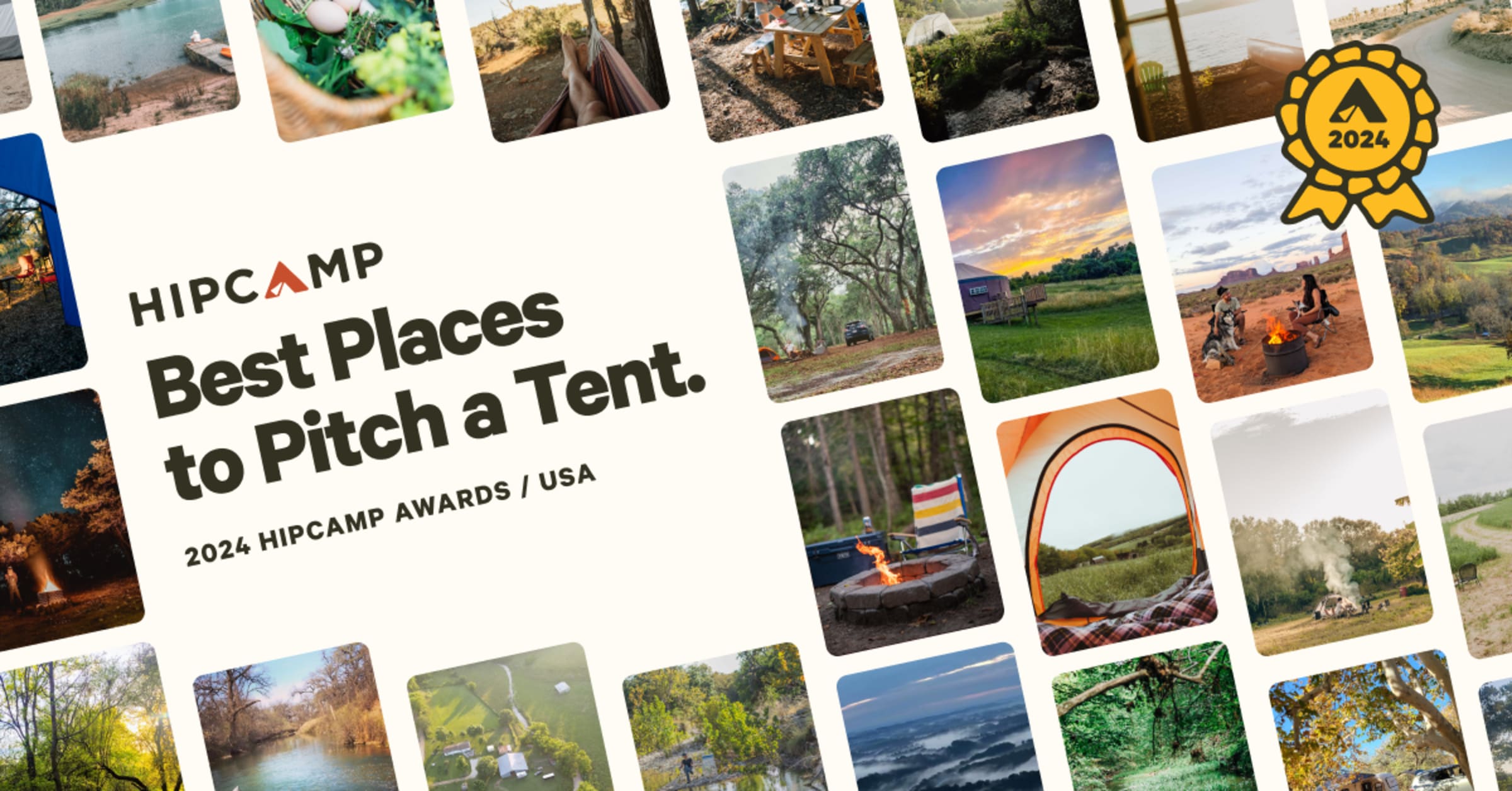 Best places to pitch a tent in the US