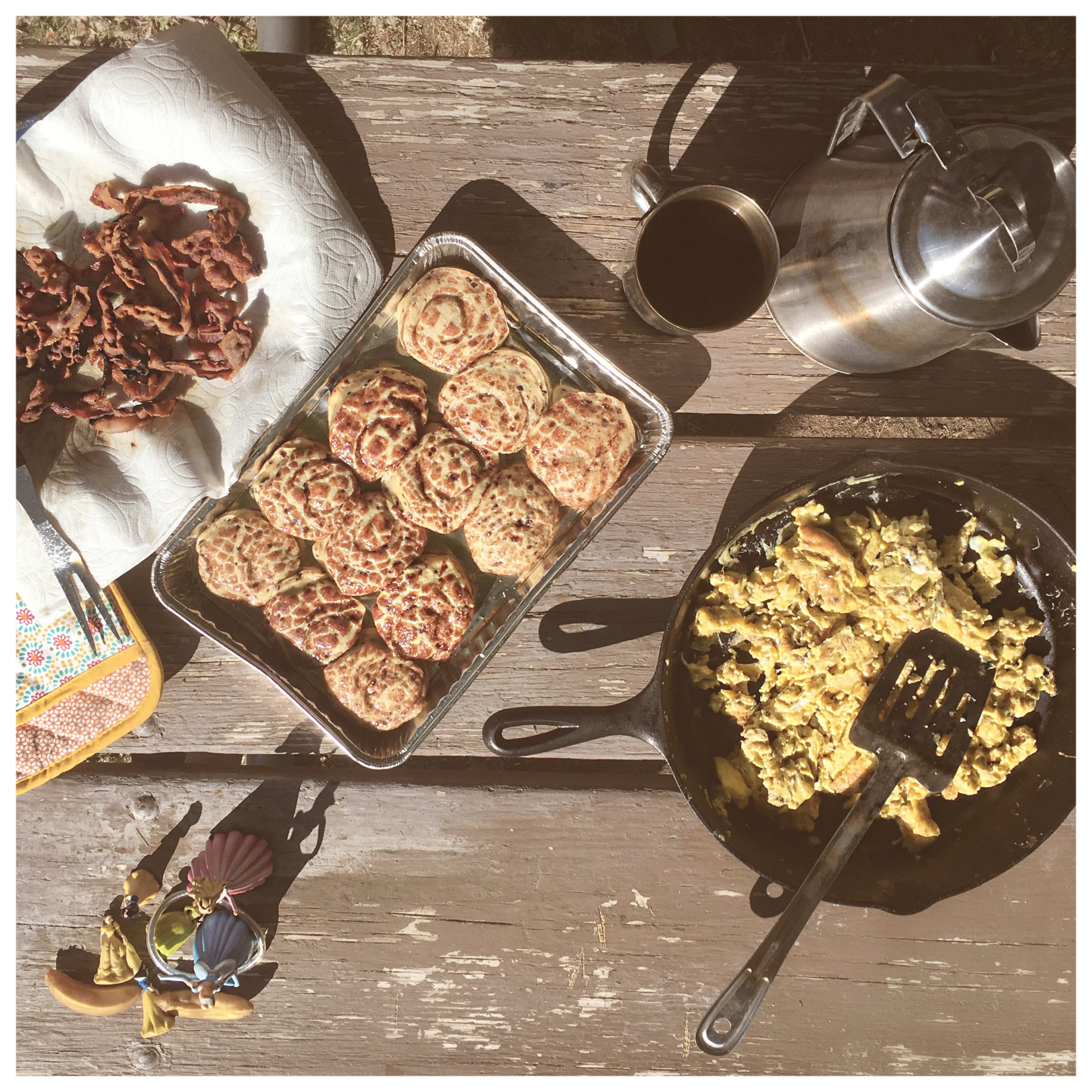 Sweet and Savory Camp Breakfast