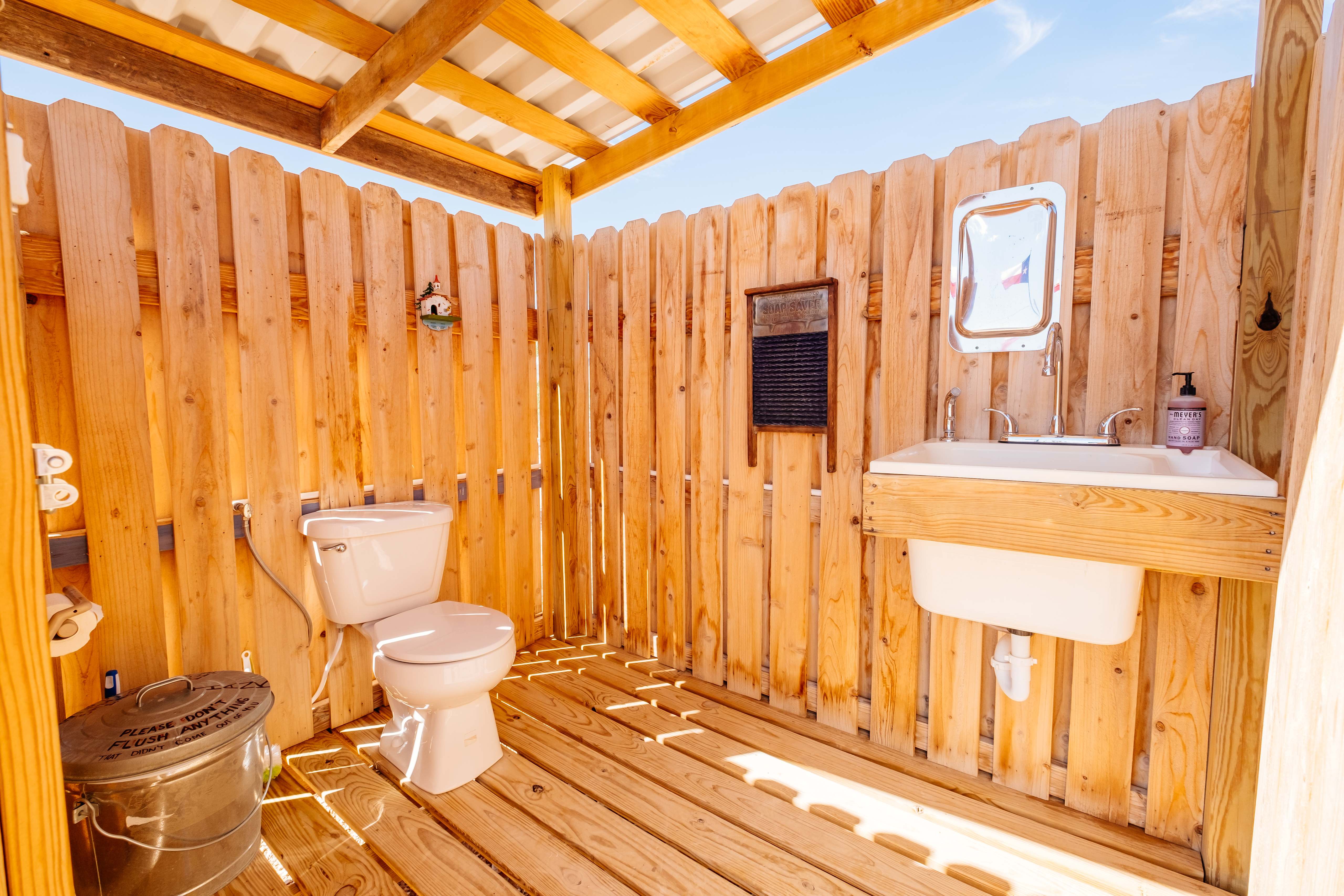 Campsite toilet 2025