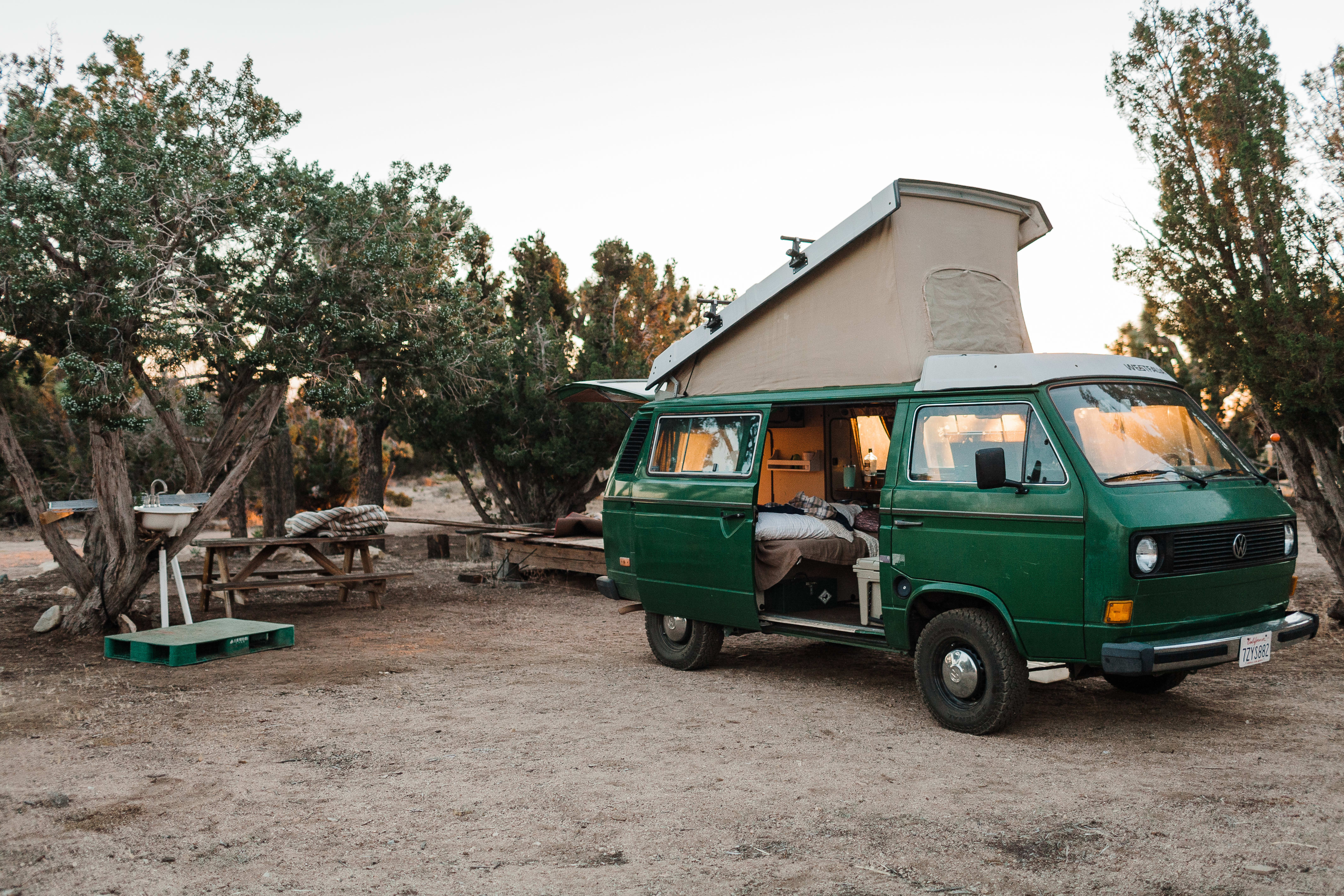 How much does it cost to camp or vanlife in Joshua Tree